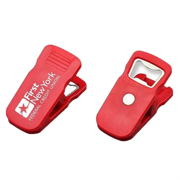 Magnetic clip-Bottle Opener Tool