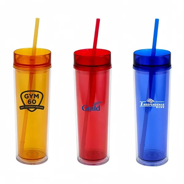 16oz Double Wall Narrow Water Cup
