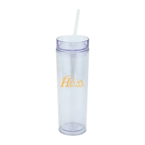 16oz Double Wall Narrow Water Cup