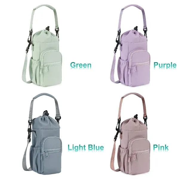 Thermos Bags Water Bottle Sling with Phone Pocket