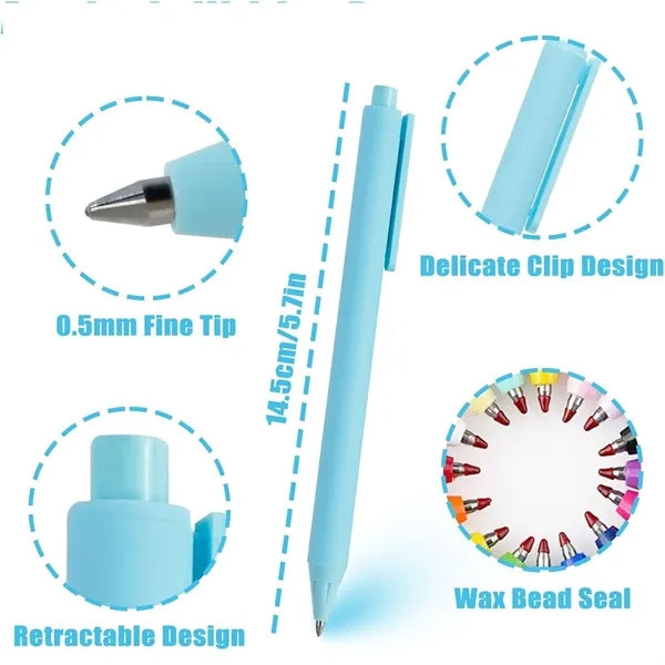 ABS Colorful Gel Ink Pen Stationary Office School Supplies