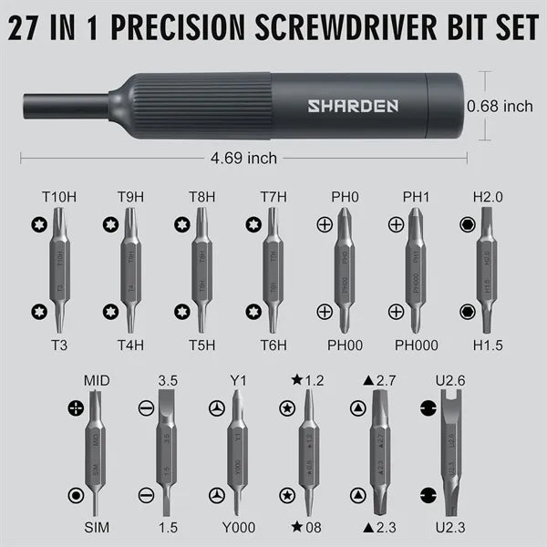 27 in 1 Screwdriver Set