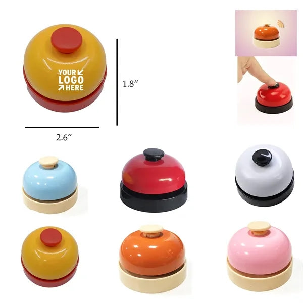 Hand Bell for Call - Cute, Durable, Metal & Plastic Design