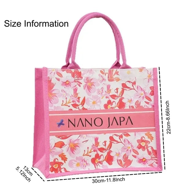 Full-color Printed Canvas Tote Bag