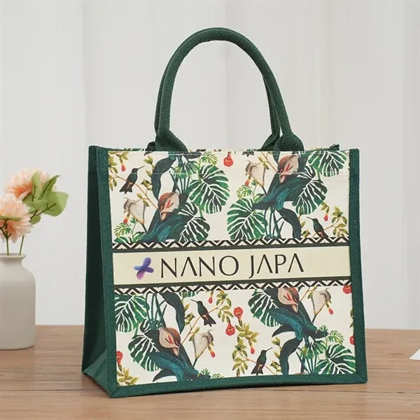 Full-color Printed Canvas Tote Bag