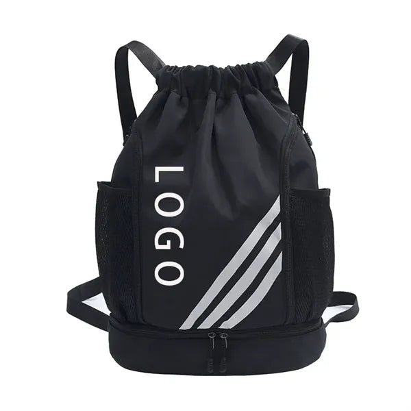Drawstring Sports Backpack for Fitness and Travel