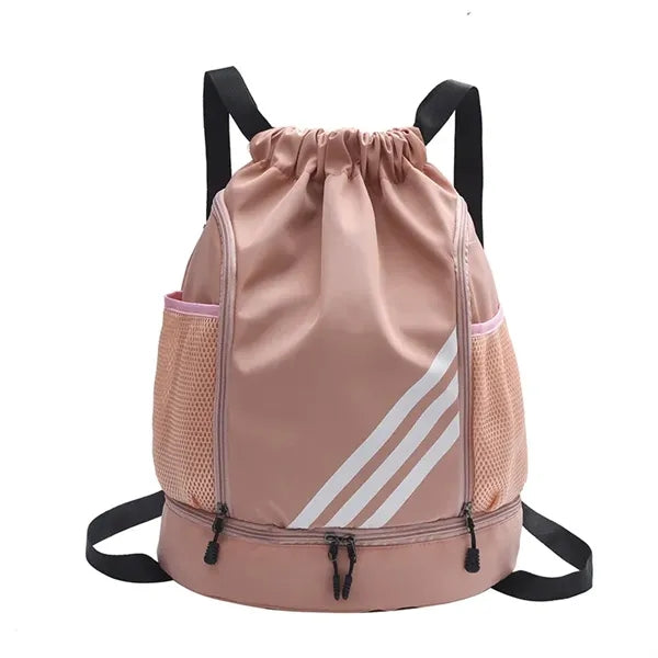 Drawstring Sports Backpack for Fitness and Travel