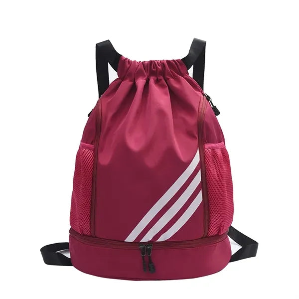 Drawstring Sports Backpack for Fitness and Travel