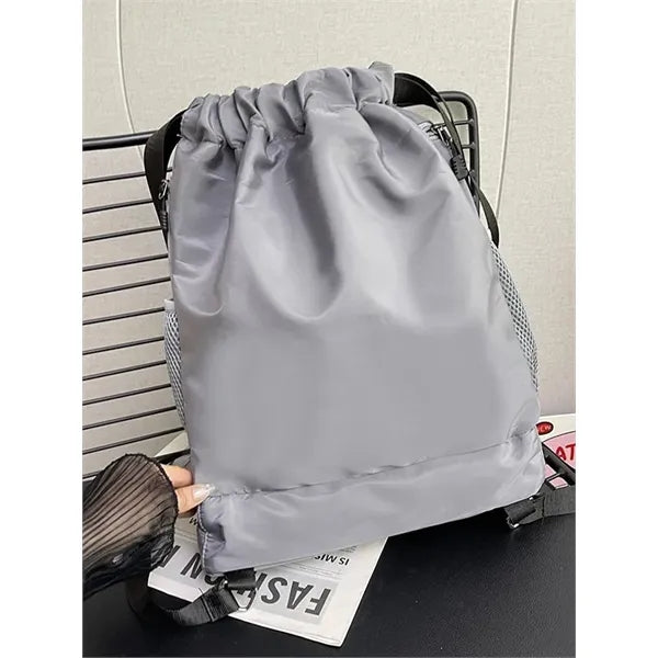 Drawstring Sports Backpack for Fitness and Travel