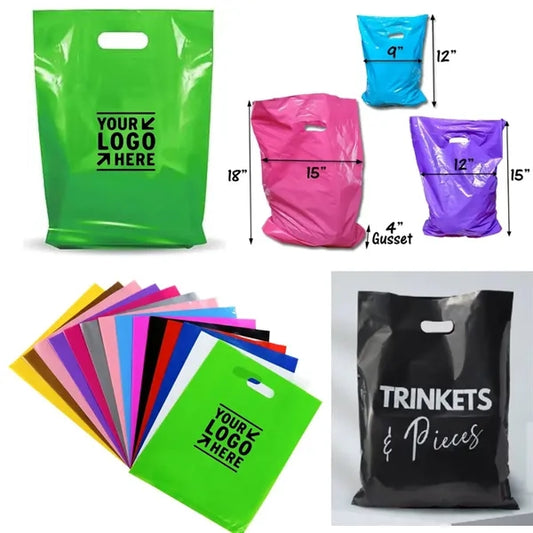 10*14'' Plastic Gift Shopping Bag