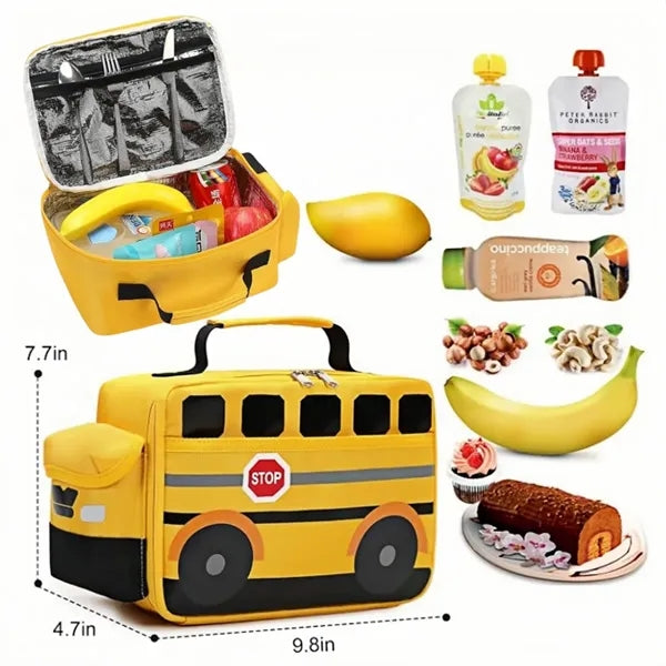 Insulated School Lunch Box for Kids Boys Girls