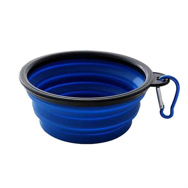 Tpr Portable Foldable Pet Bowl For Going Out