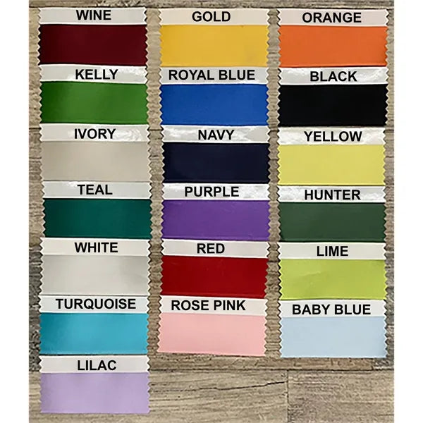 2" x 8" Custom Award Ribbon with String & Card