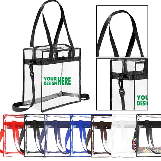 Clear PVC Bag Stadium Tote