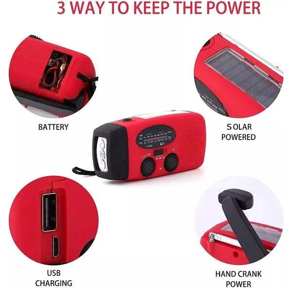 2000Mah Emergency Radio