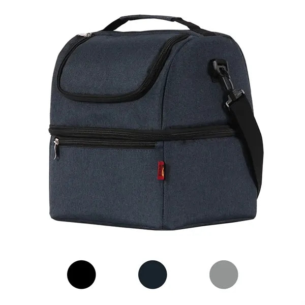 Dual-Deck Insulated Lunch Bag