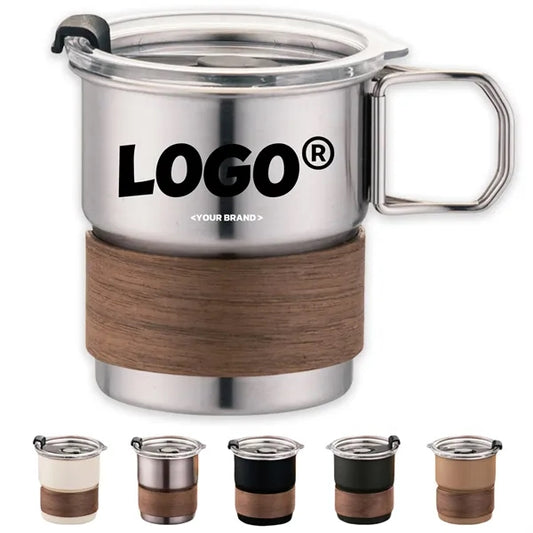 9oz. Camping Mug 304 Stainless Steel Outdoor Tableware