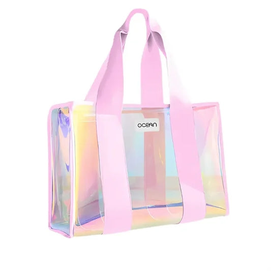 Iridescent Vinyl Tote Bag