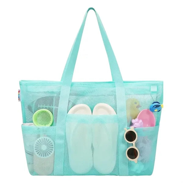 Deluxe Mesh Beach Tote Bag