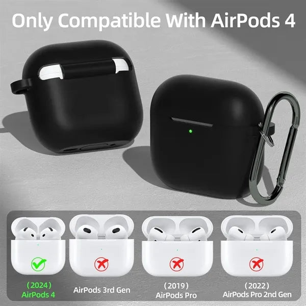 Silicone Airpods 4 Case Cover