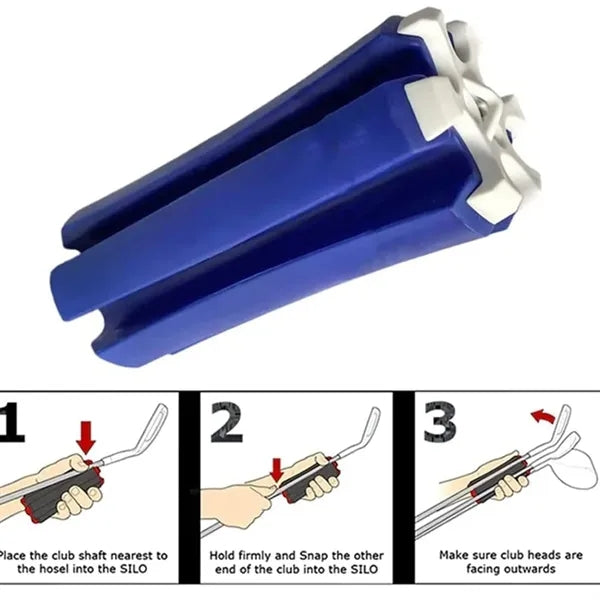 Plastic Portable Golf Club Carrier