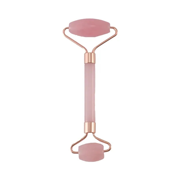 Natural Crystal Jade Roller - Dual-Head Facial Massager