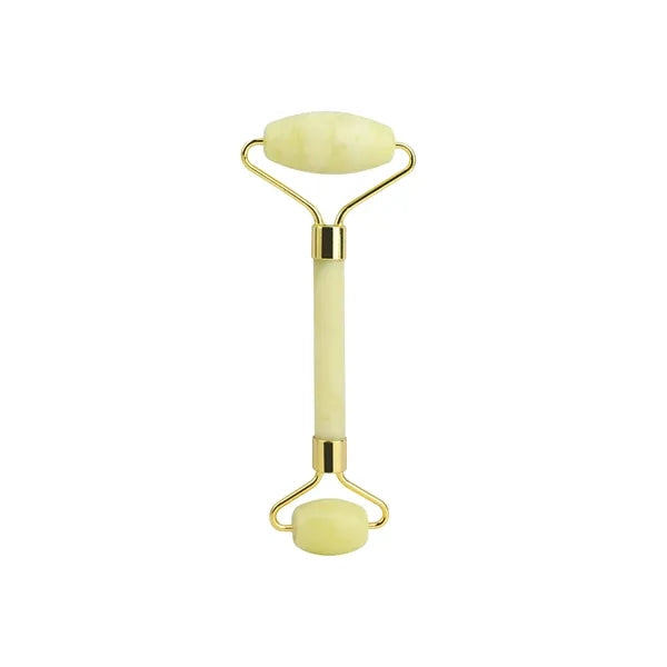 Natural Crystal Jade Roller - Dual-Head Facial Massager