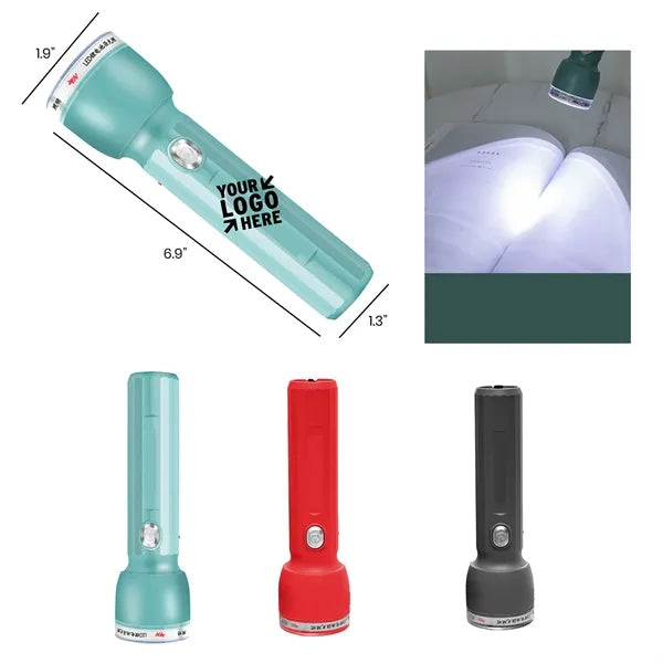 Rechargeable LED Flashlight with Long-Distance Beam