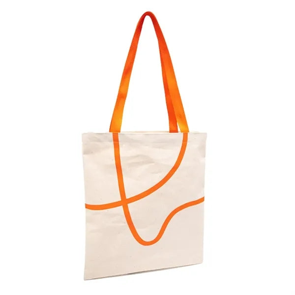 Recycled Canvas Magazine Tote Bag