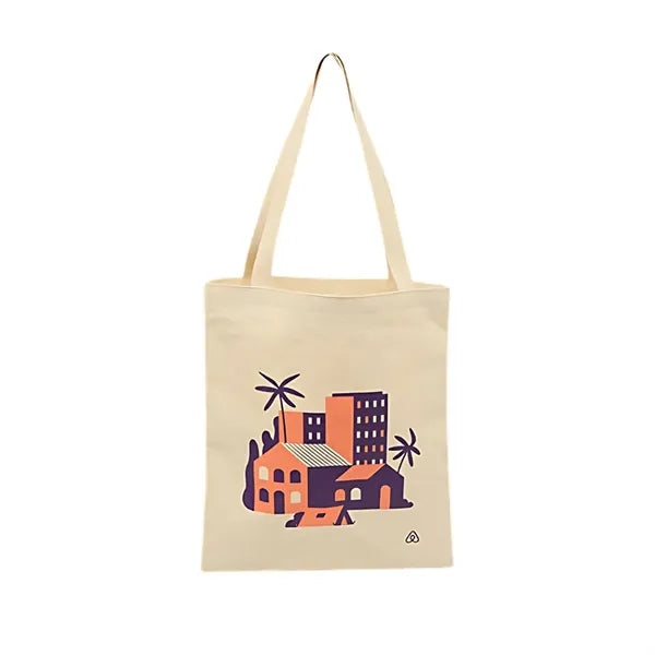 Recycled Canvas Magazine Tote Bag