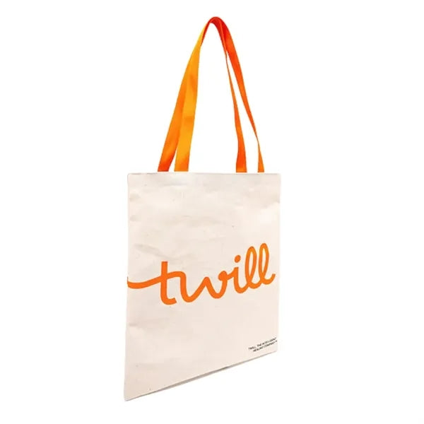 Recycled Canvas Magazine Tote Bag