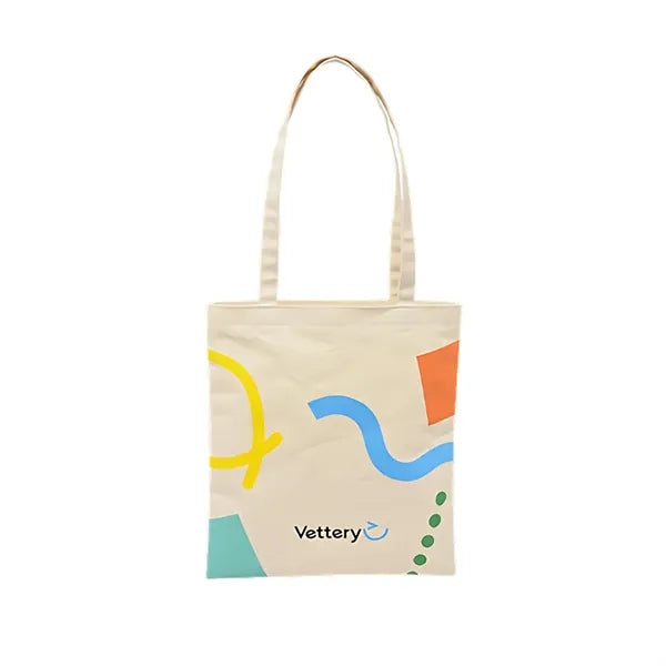 Recycled Canvas Magazine Tote Bag