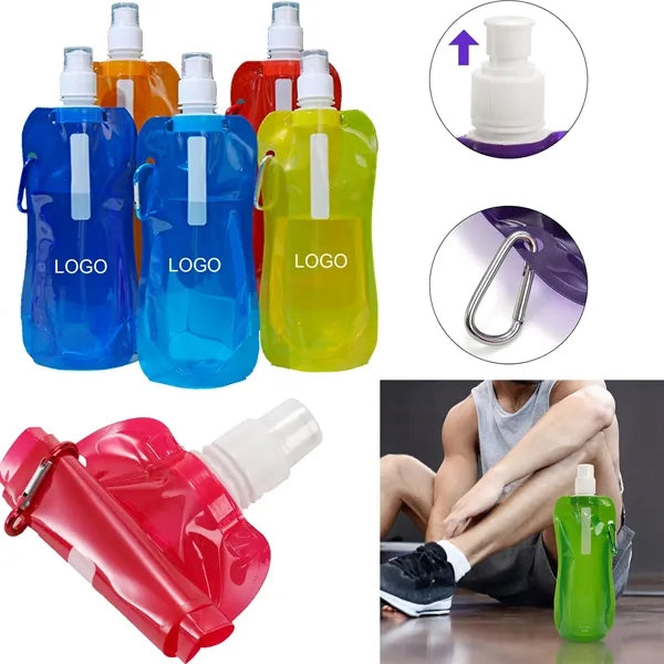 Collapsible Sports Water Leak Proof Travel Bottles