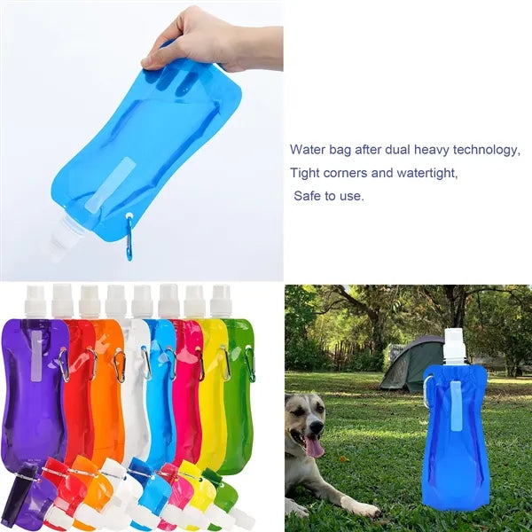 Collapsible Sports Water Leak Proof Travel Bottles