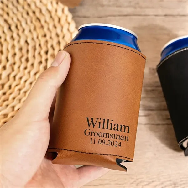 Leather Beer Bottle Cover