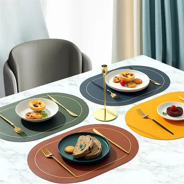 Faux Leather Placemats
