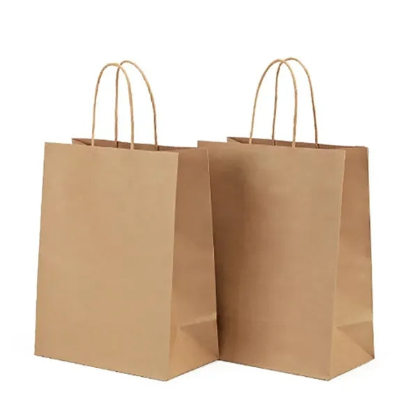 Paper Gift Kraft Bags With Handles For Party Favor