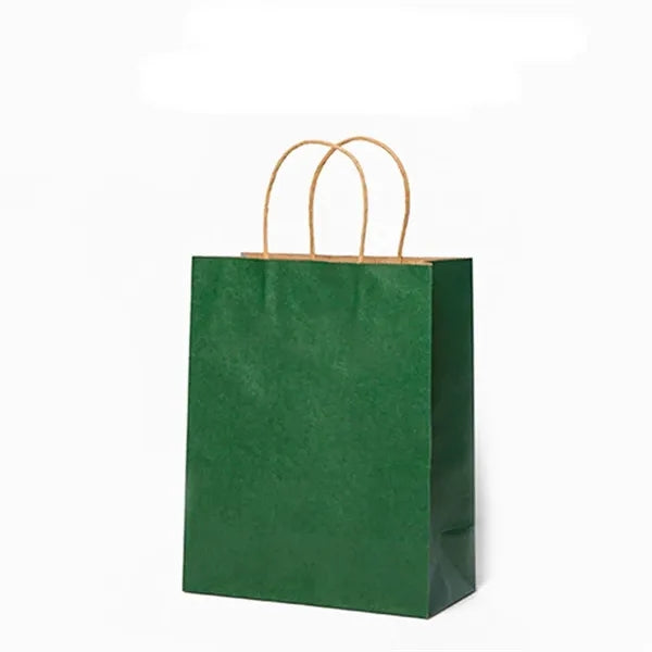 Paper Gift Kraft Bags With Handles For Party Favor