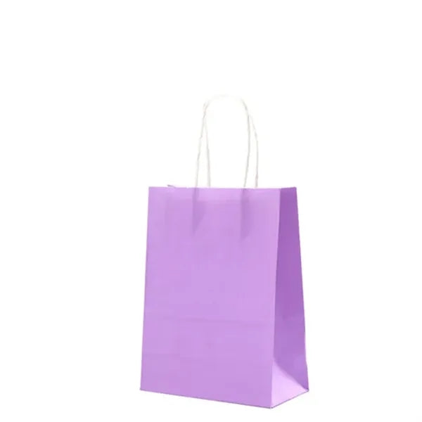 Paper Gift Kraft Bags With Handles For Party Favor