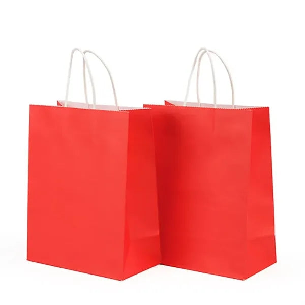 Paper Gift Kraft Bags With Handles For Party Favor