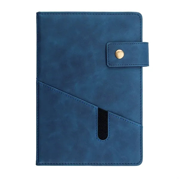 A5 Leather Notebook Multi-Function Journal with pocket