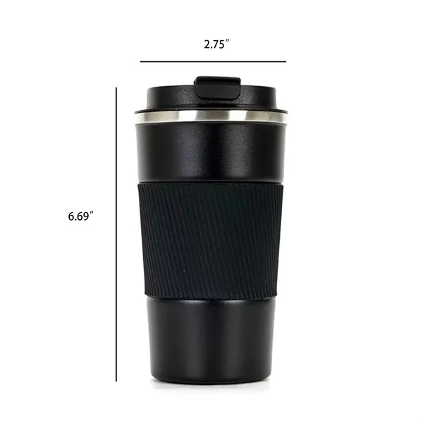 17oz. Stainless Steel Vacuum Insulated Travel Mug With Lid