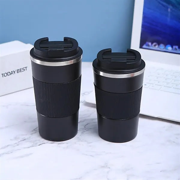 17oz. Stainless Steel Vacuum Insulated Travel Mug With Lid