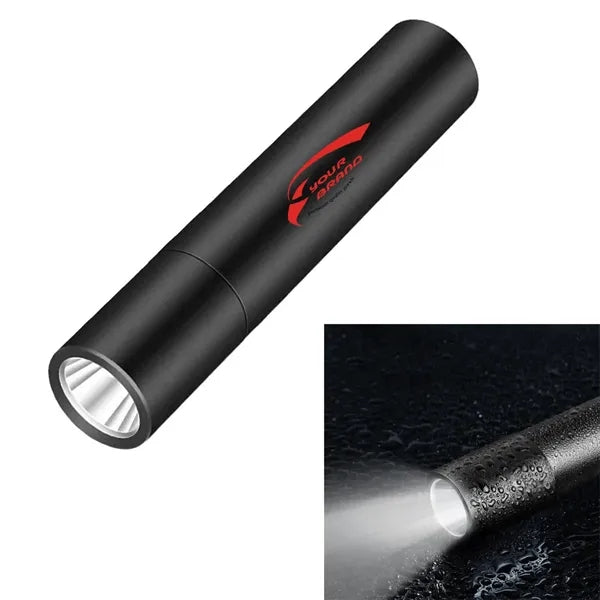 USB Rechargeable LED Mini Flashlight Zoomable Powerful Beam