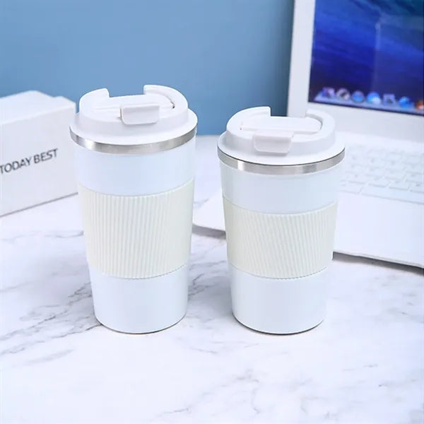 17oz. Stainless Steel Vacuum Insulated Travel Mug With Lid
