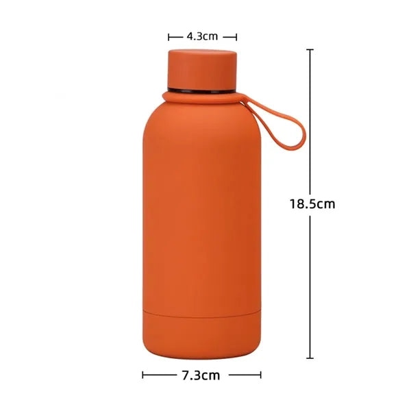 12oz. Portable Travel Mug Insulated Water Bottle with Handle