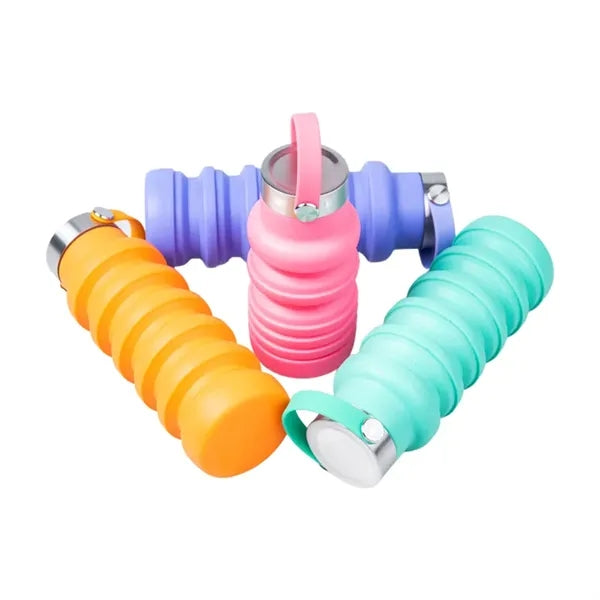 Foldable Drinking Silicone Bottle