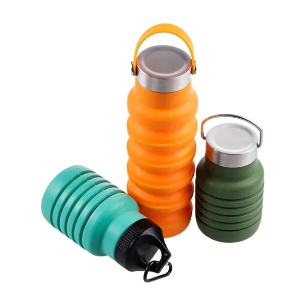 Foldable Drinking Silicone Bottle