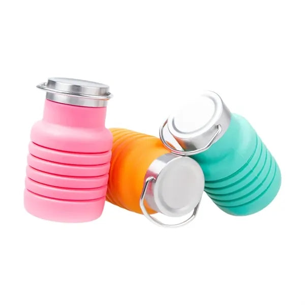 Foldable Drinking Silicone Bottle