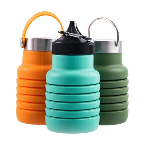 Foldable Drinking Silicone Bottle